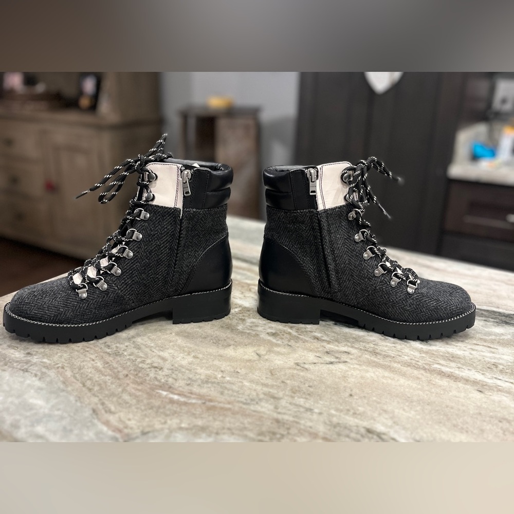 Coach Women's Lorren Hiker Boots - Black Chalk